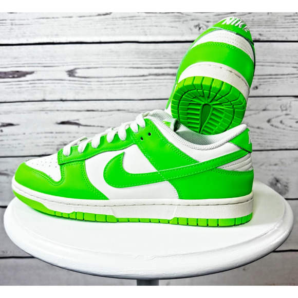 Nike Dunk Low “Sail/Green Strike” Women’s Shoes | Size 10 - Picture 8 of 9